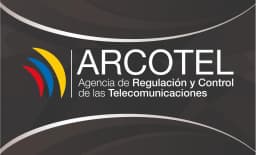 Logo de ARCOTEL — acreditación y marco regulatorio para servicios de certificación en Ecuador